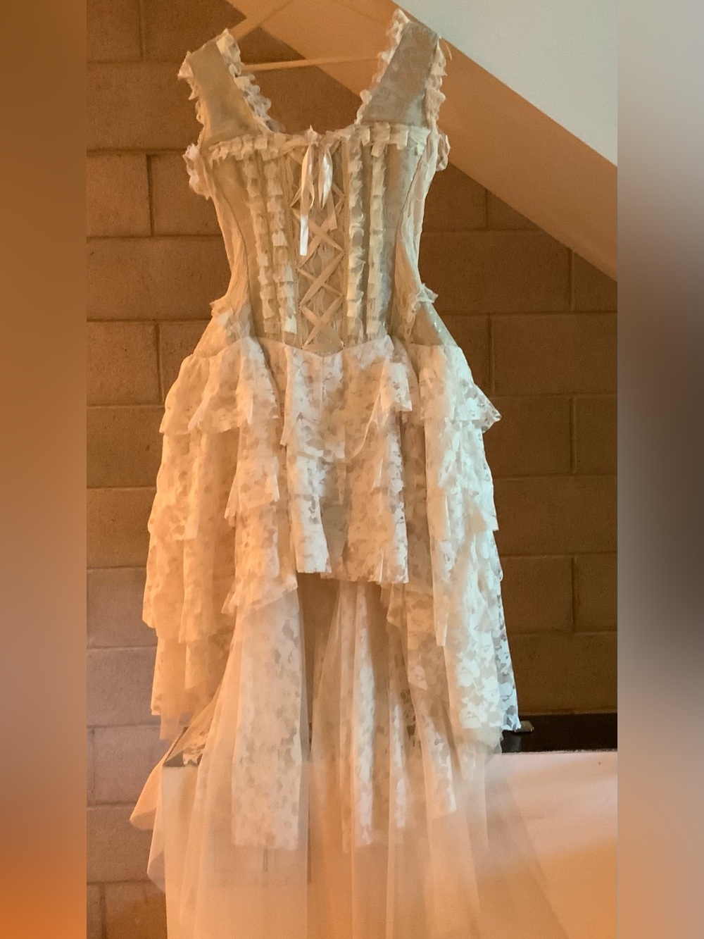 Vintage 2pc lace dress